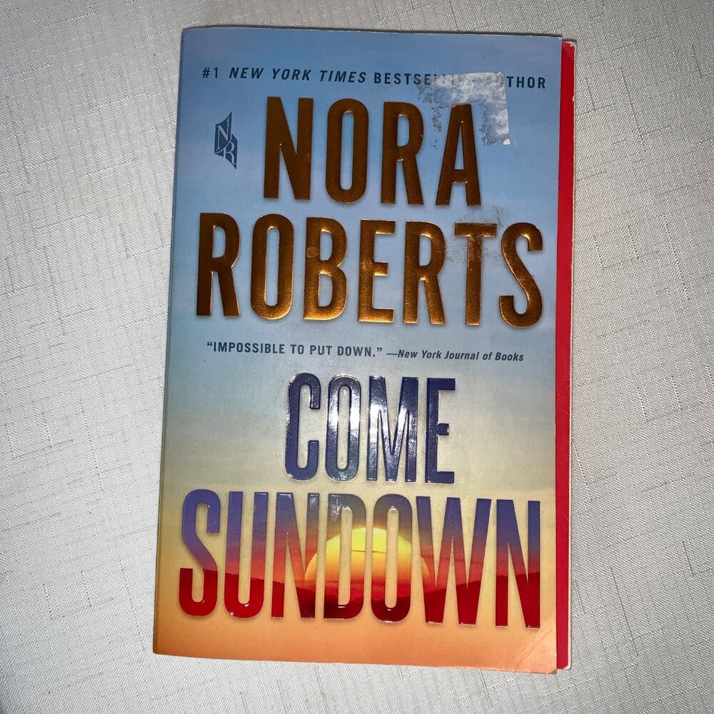 Nora Roberts "Come Sundown" Paperback Book
